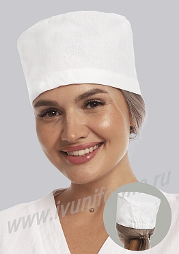 Колпак медицинский унисекс арт. ГУ-12-361-БЗ