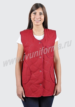 Жилет утепленный женский арт. УН-06-131-ГАБ